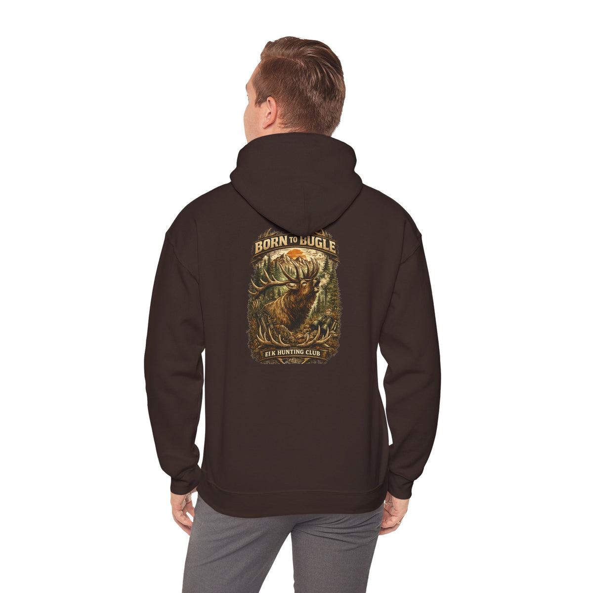 born to bugle hoodie