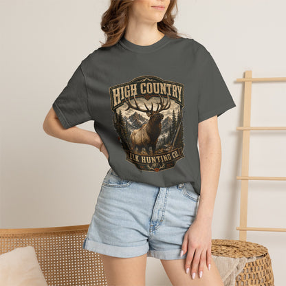 Elk Hunting High Country T-Shirt