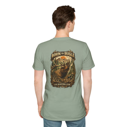 Born to bugle T-Shirt — Outdoor Hunting Graphic Tee