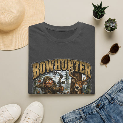Bowhunter T-Shirt — "Stalk • Draw • Miss • Blame The Wind" Hunting Graphic Tee