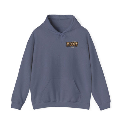 Bear Hunter Hoodie — Rustic Wildlife Hunting Graphic Sweatshirt