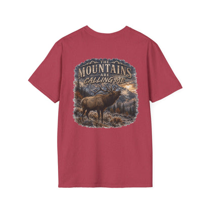 mountains are calling me T‑Shirt — Rustic Outdoor Hunting Tee