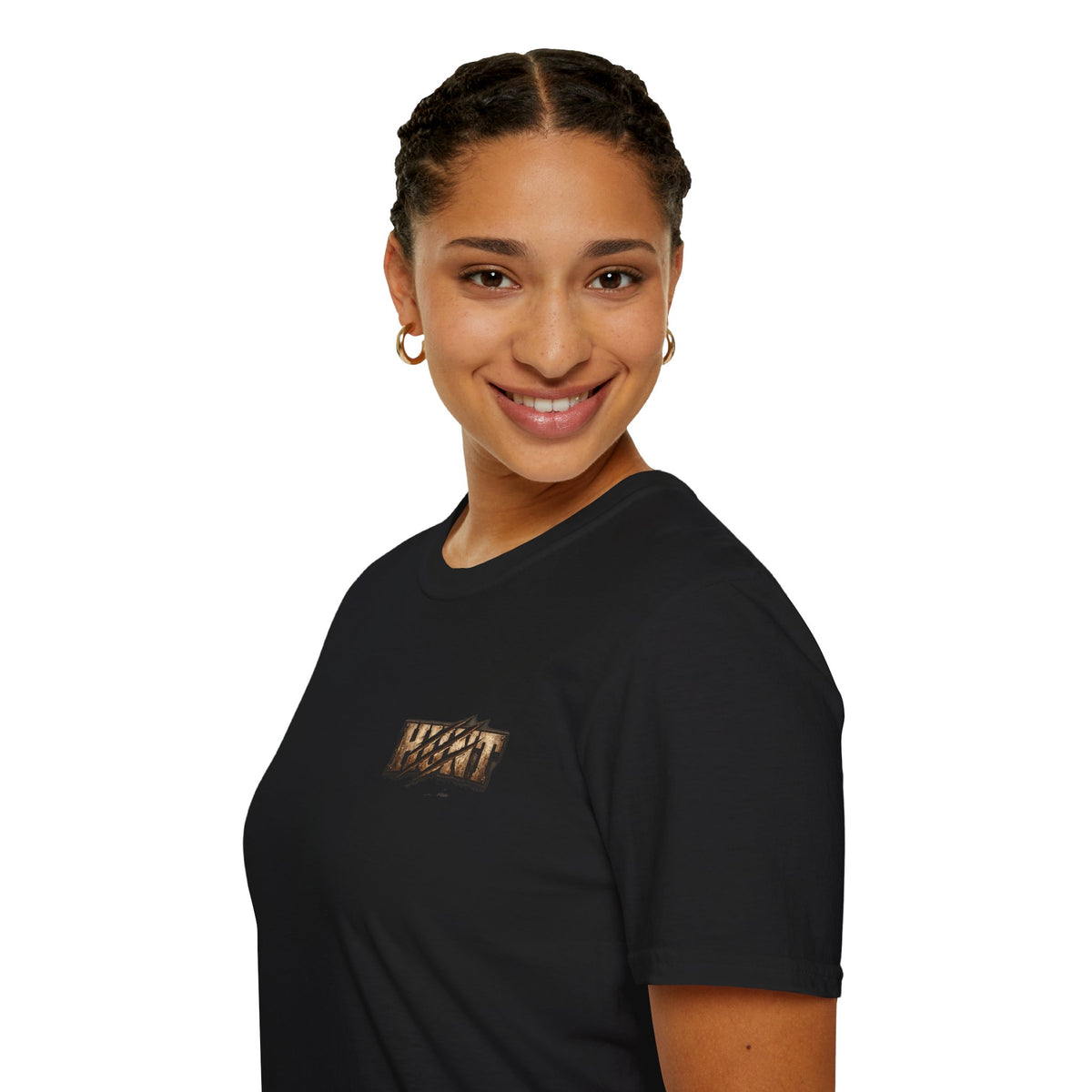 Bear hunter T‑Shirt — Retro Distressed Graphic Tee