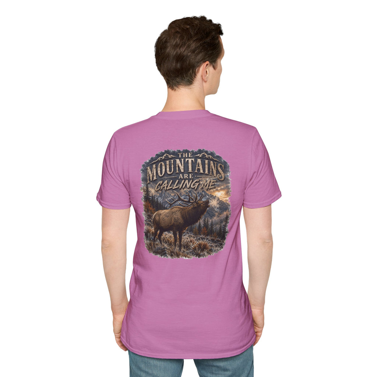 mountains are calling me T‑Shirt — Rustic Outdoor Hunting Tee
