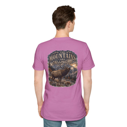 mountains are calling me T‑Shirt — Rustic Outdoor Hunting Tee
