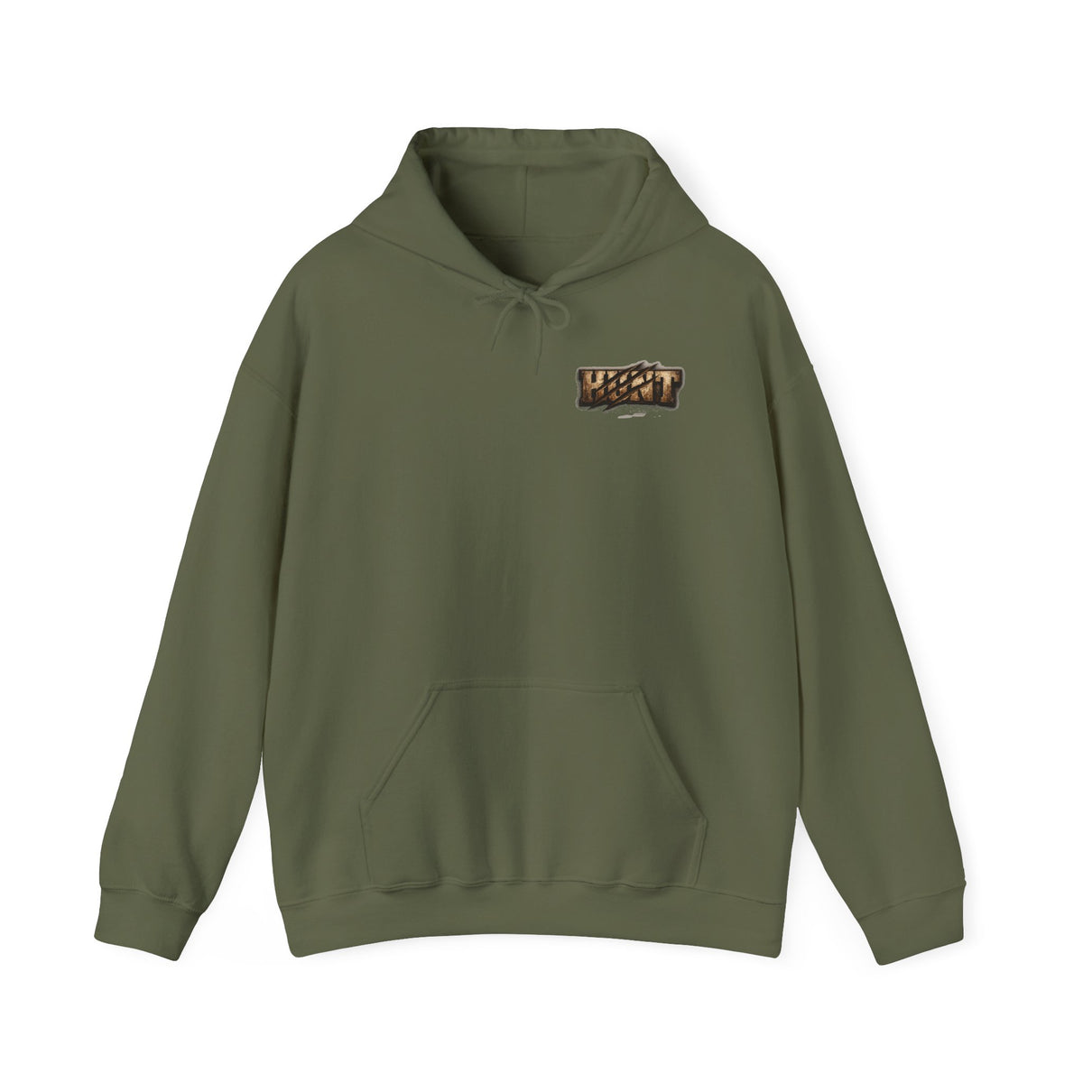 Bear Hunter Hoodie — Rustic Wildlife Hunting Graphic Sweatshirt