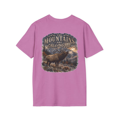 mountains are calling me T‑Shirt — Rustic Outdoor Hunting Tee