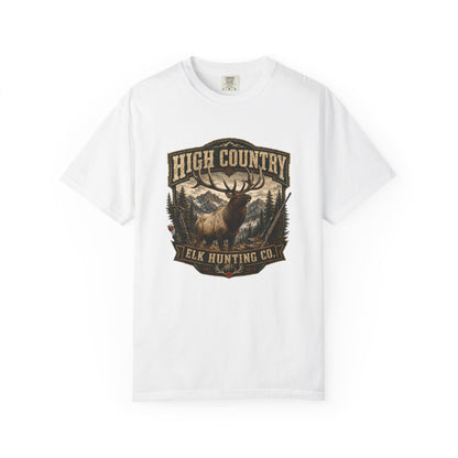 Elk Hunting High Country T-Shirt