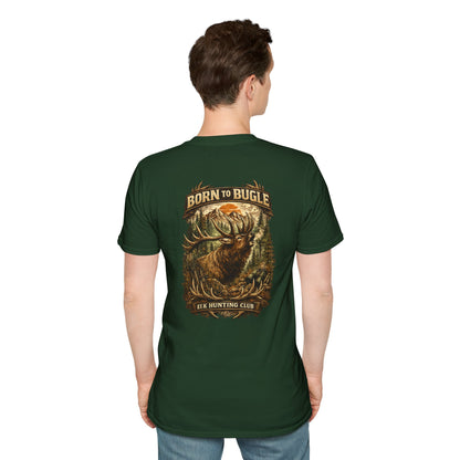 Born to bugle T-Shirt — Outdoor Hunting Graphic Tee