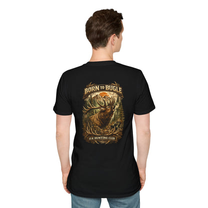 Born to bugle T-Shirt — Outdoor Hunting Graphic Tee