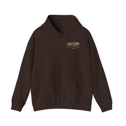 Bear Hunter Hoodie — Rustic Wildlife Hunting Graphic Sweatshirt