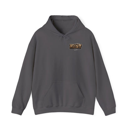 Bear Hunter Hoodie — Rustic Wildlife Hunting Graphic Sweatshirt