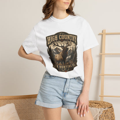 Elk Hunting High Country T-Shirt