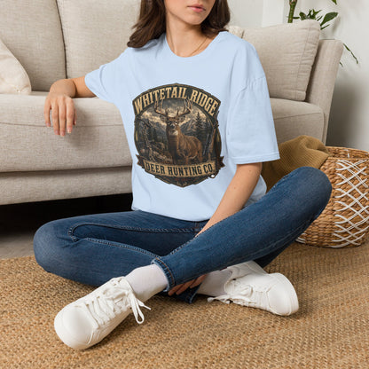 Whitetail Ridge Deer Hunting T-Shirt — Vintage Outdoor Hunting Tee