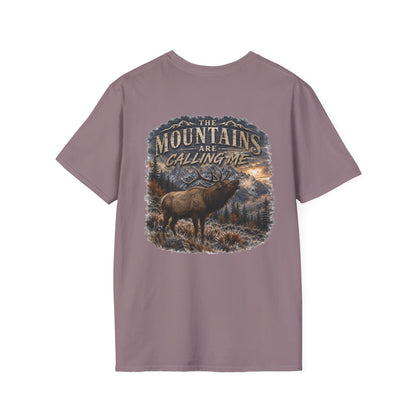mountains are calling me T‑Shirt — Rustic Outdoor Hunting Tee