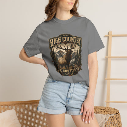 Elk Hunting High Country T-Shirt