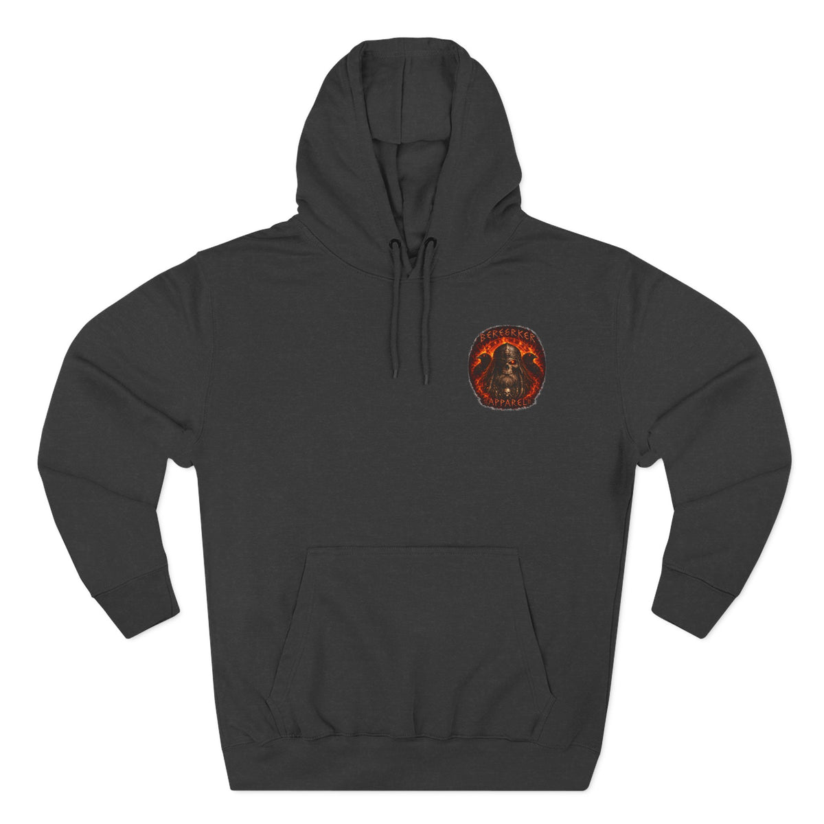 Train for Valhalla We Conquer Hoodie | Viking Warrior Strength Graphic