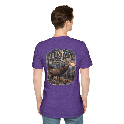 mountains are calling me T‑Shirt — Rustic Outdoor Hunting Tee