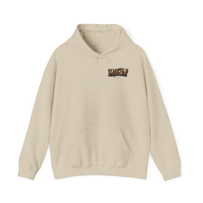 Bear Hunter Hoodie — Rustic Wildlife Hunting Graphic Sweatshirt