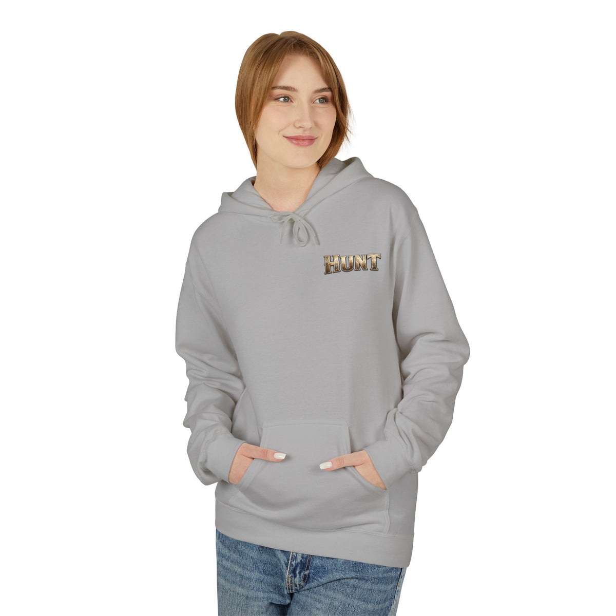 Hound Hunter Hoodie – Rustic Hunting Dog Graphic Sweatshirt