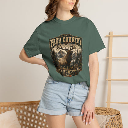 Elk Hunting High Country T-Shirt