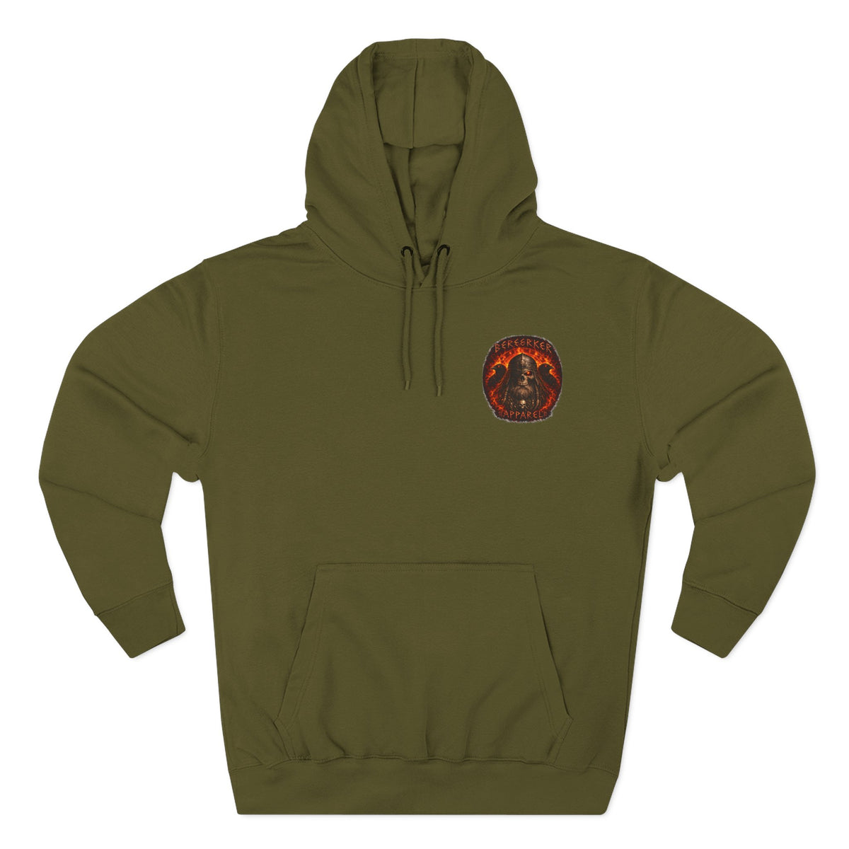 Train for Valhalla We Conquer Hoodie | Viking Warrior Strength Graphic