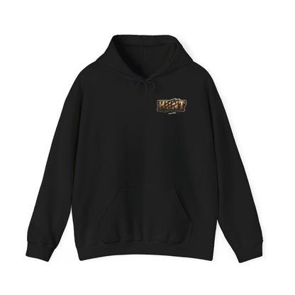 Bear Hunter Hoodie — Rustic Wildlife Hunting Graphic Sweatshirt