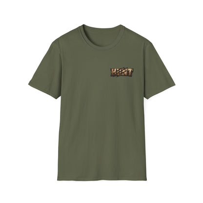 Bear hunter T‑Shirt — Retro Distressed Graphic Tee