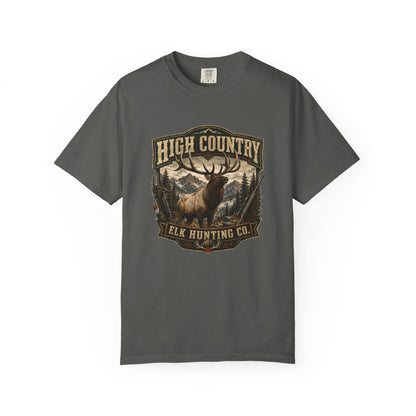 Elk Hunting High Country T-Shirt