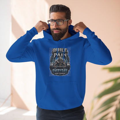 Built Pain Everyday Warrior Hoodie | Fitness Gym Motivation