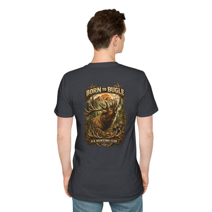 Born to bugle T-Shirt — Outdoor Hunting Graphic Tee