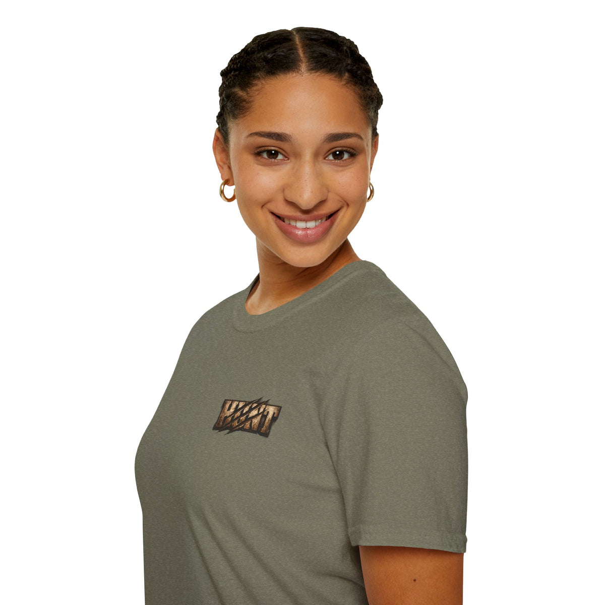 Bear hunter T‑Shirt — Retro Distressed Graphic Tee