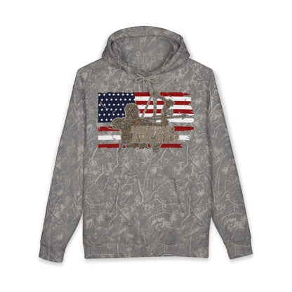 American Archer Hoodie — Patriotic Bow Hunting Sweatshirt