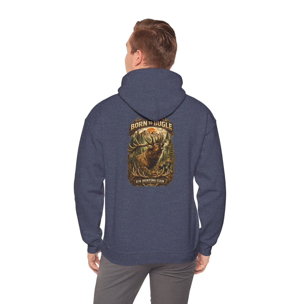 born to bugle hoodie