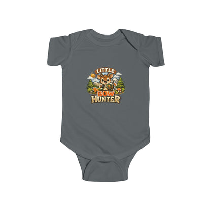 Infant Bodysuit - "Little Bow Hunter" Cute Baby Deer Hunting Graphic