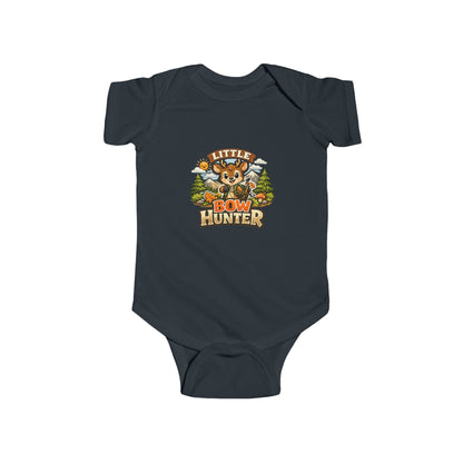 Infant Bodysuit - "Little Bow Hunter" Cute Baby Deer Hunting Graphic