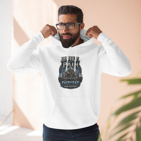Built Pain Everyday Warrior Hoodie | Fitness Gym Motivation