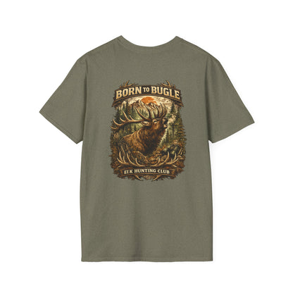 Born to bugle T-Shirt — Outdoor Hunting Graphic Tee