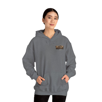 Bear Hunter Hoodie — Rustic Wildlife Hunting Graphic Sweatshirt