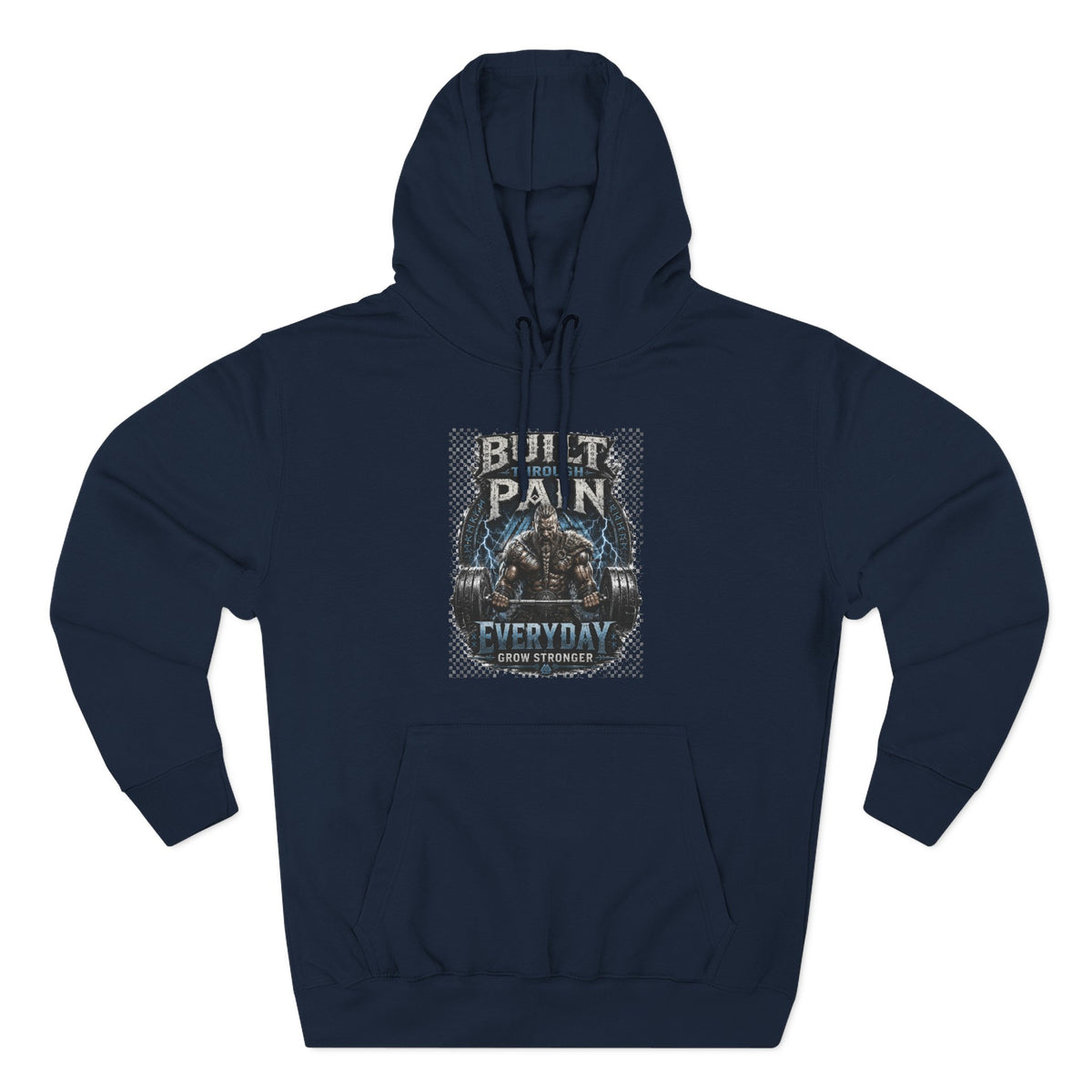 Built Pain Everyday Warrior Hoodie | Fitness Gym Motivation