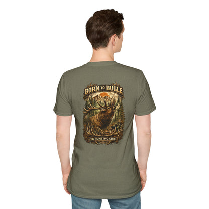 Born to bugle T-Shirt — Outdoor Hunting Graphic Tee