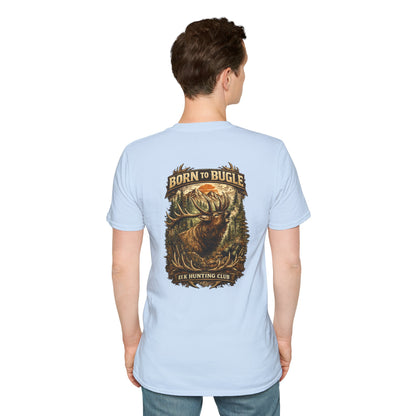 Born to bugle T-Shirt — Outdoor Hunting Graphic Tee
