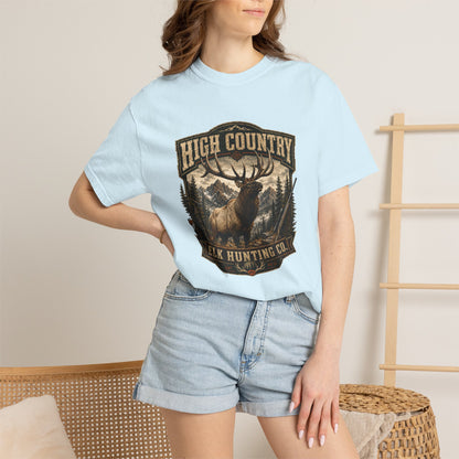 Elk Hunting High Country T-Shirt