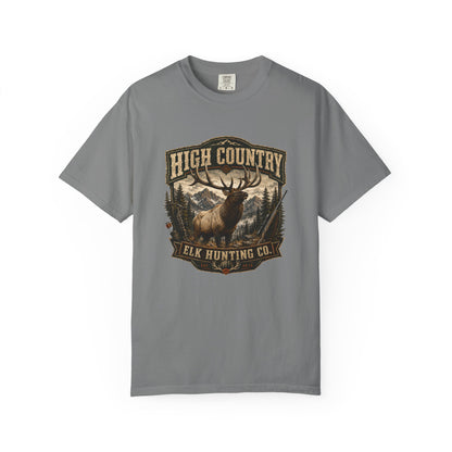 Elk Hunting High Country T-Shirt