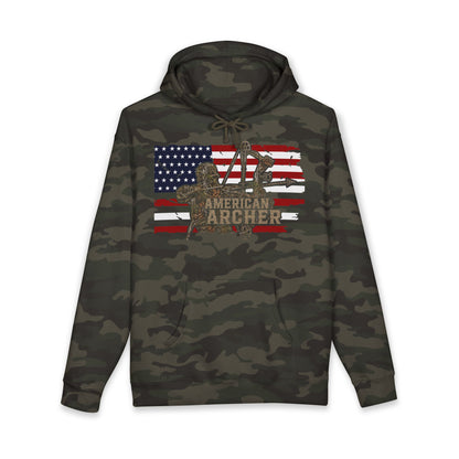 American Archer Hoodie — Patriotic Bow Hunting Sweatshirt