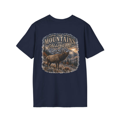 mountains are calling me T‑Shirt — Rustic Outdoor Hunting Tee