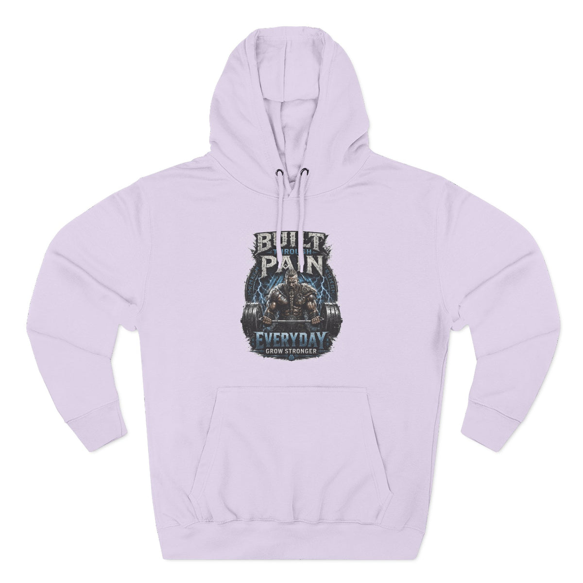 Built Pain Everyday Warrior Hoodie | Fitness Gym Motivation