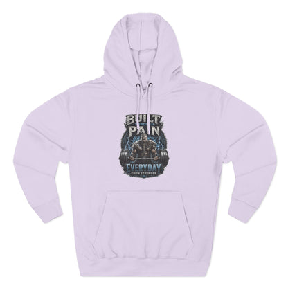 Built Pain Everyday Warrior Hoodie | Fitness Gym Motivation