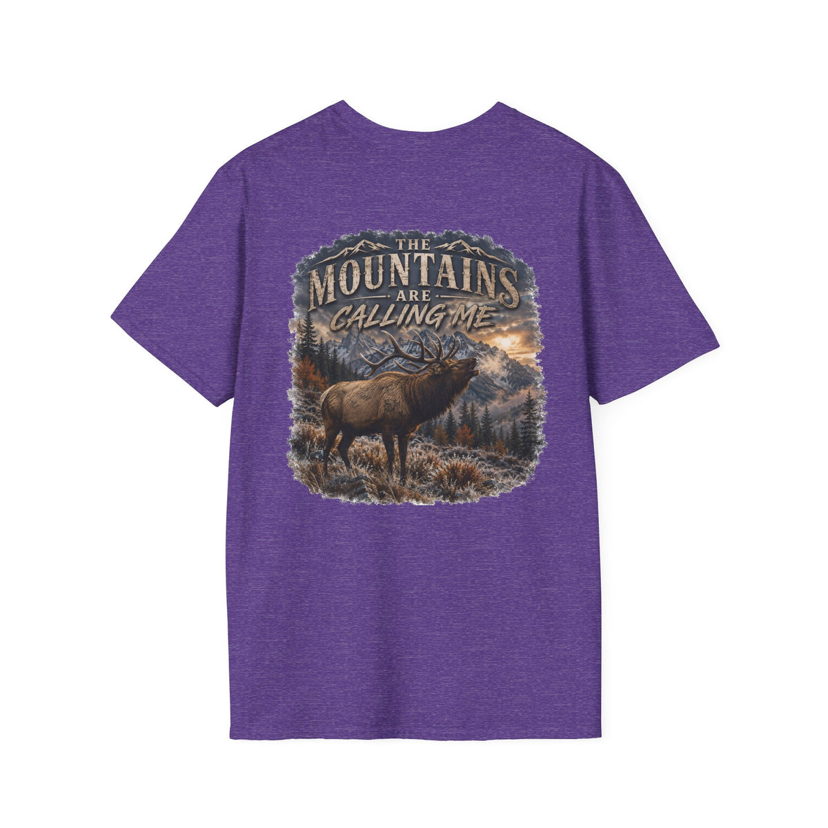 mountains are calling me T‑Shirt — Rustic Outdoor Hunting Tee