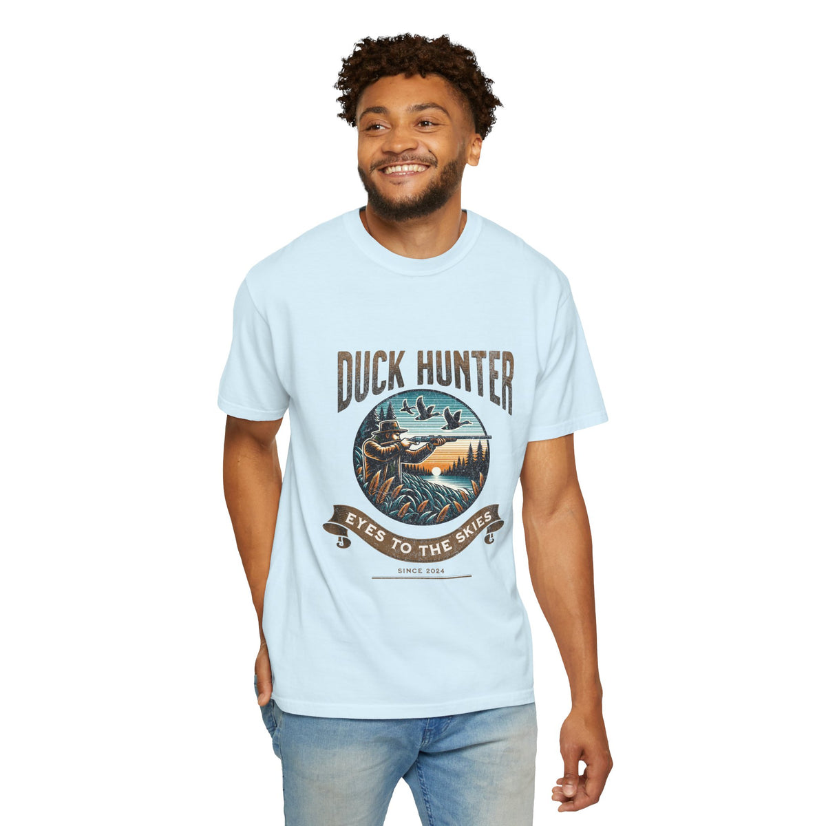 Duck Hunter T-Shirt – "Eyes to the Skies" Hunting Graphic Tee